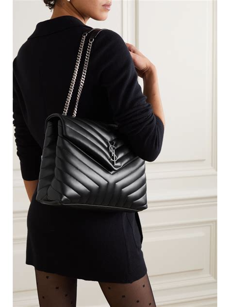 loulou bag ysl all black|YSL loulou bag sizes.